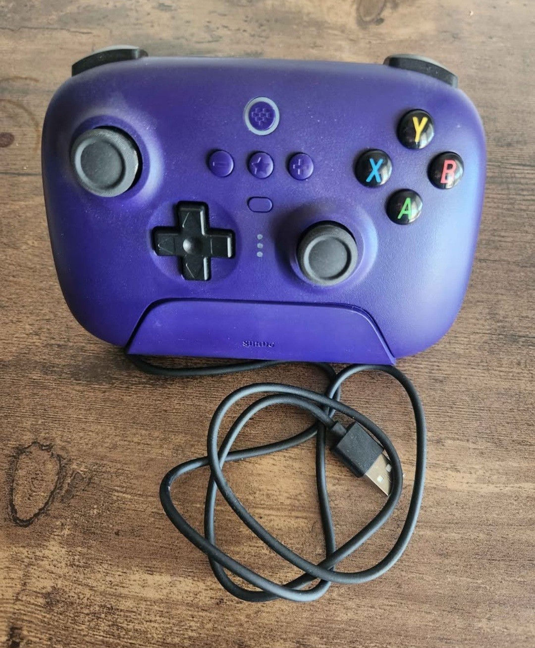 8BitDo Ultimate 2.4G Wireless Controller in purple.