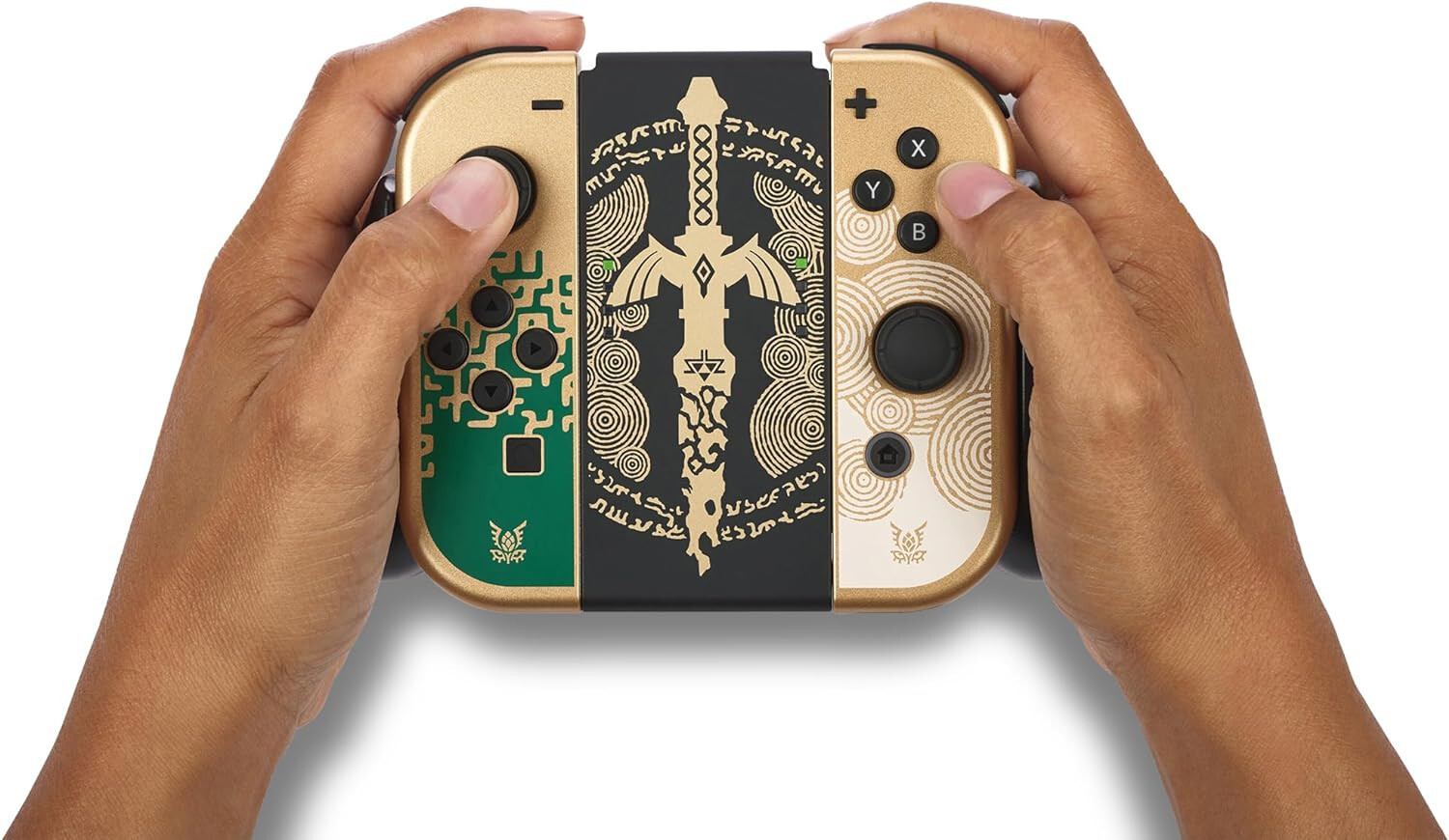 PowerA OFFICIAL Joy-Con Comfort Grip *DECAYED MASTER SWORD EDITION* (Switch) New