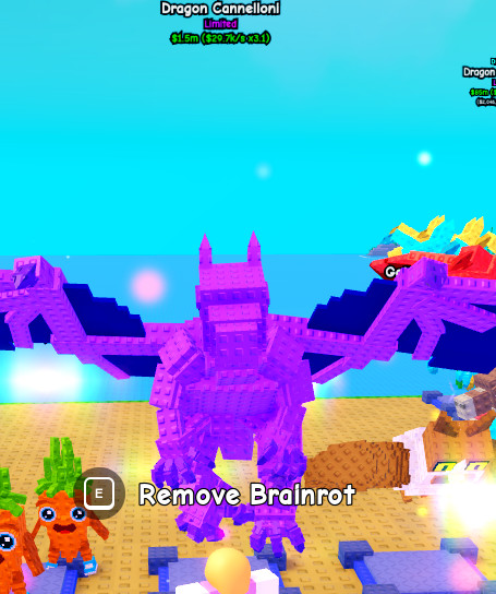 PLANTS VS BRAINROT RAINBOW DRAGON CONNELLONI