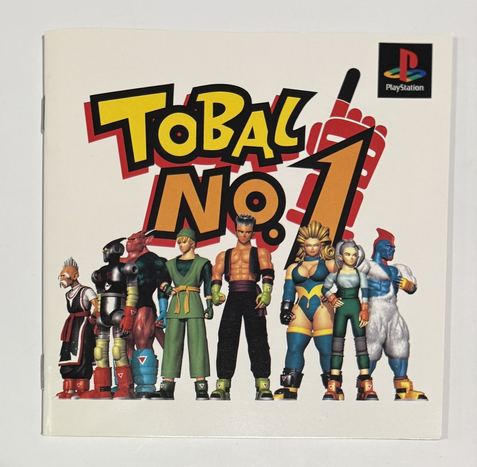 PS1 Tobal No. 1 – Case + Instructions + Disks – Squaresoft 1996 (NTSC J)