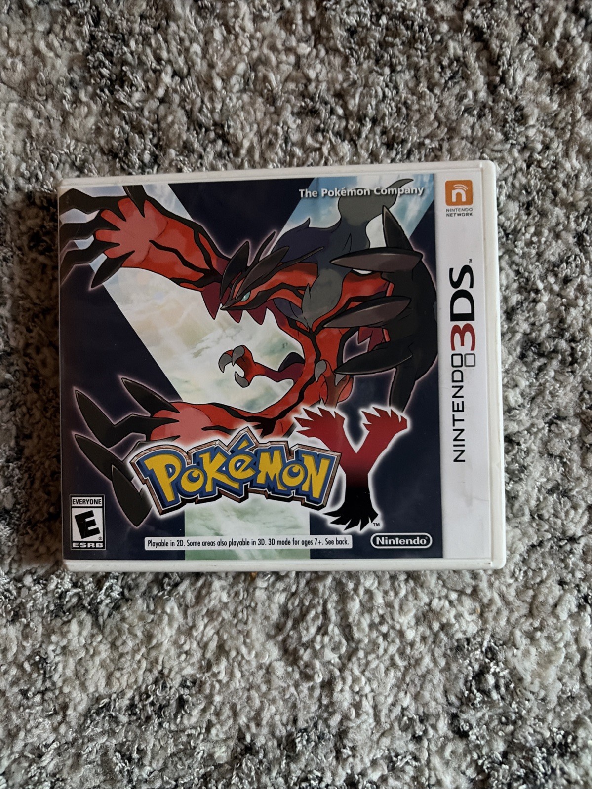 Pokémon Y Version Nintendo 3DS Game and Box