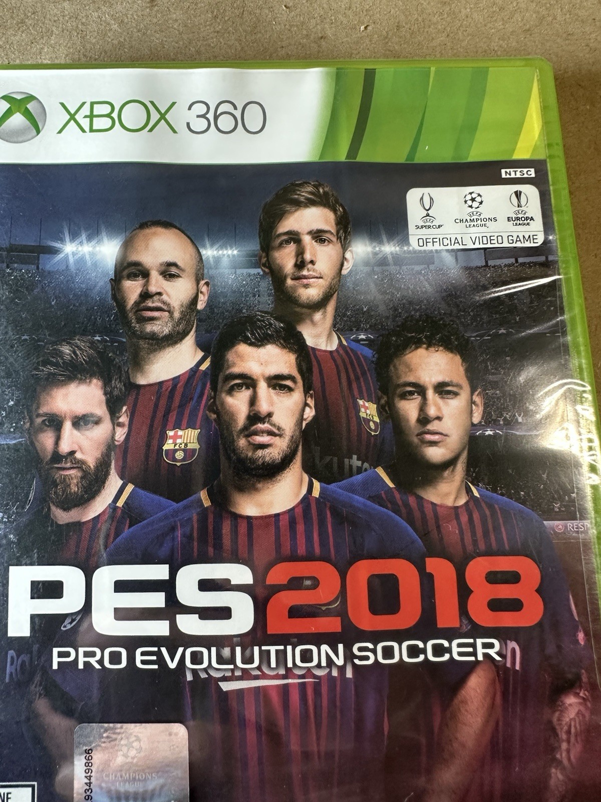 Pro Evolution Soccer 2018 Xbox 360 (Brand New Factory Sealed US Version) Xbox 36