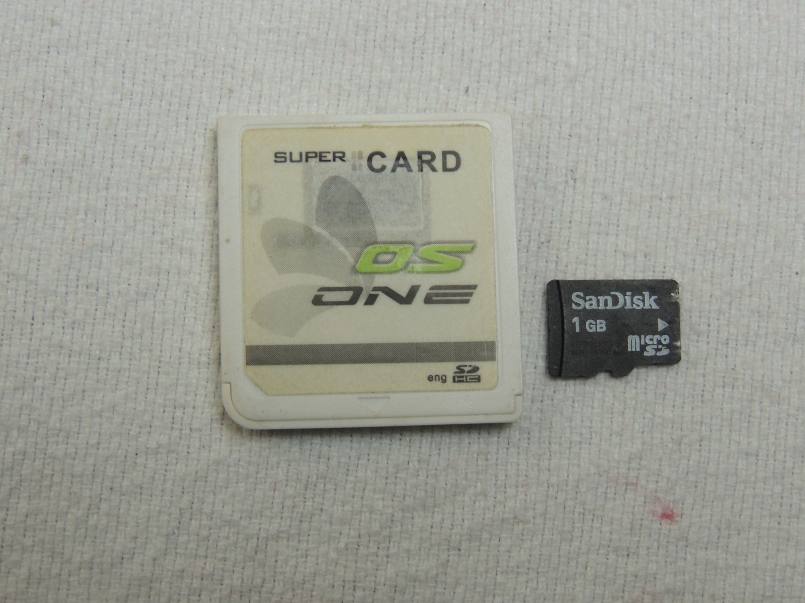 Flashcard SuperCard DS ONE – Nintendo DS / DS Lite – microSD 1GB Included