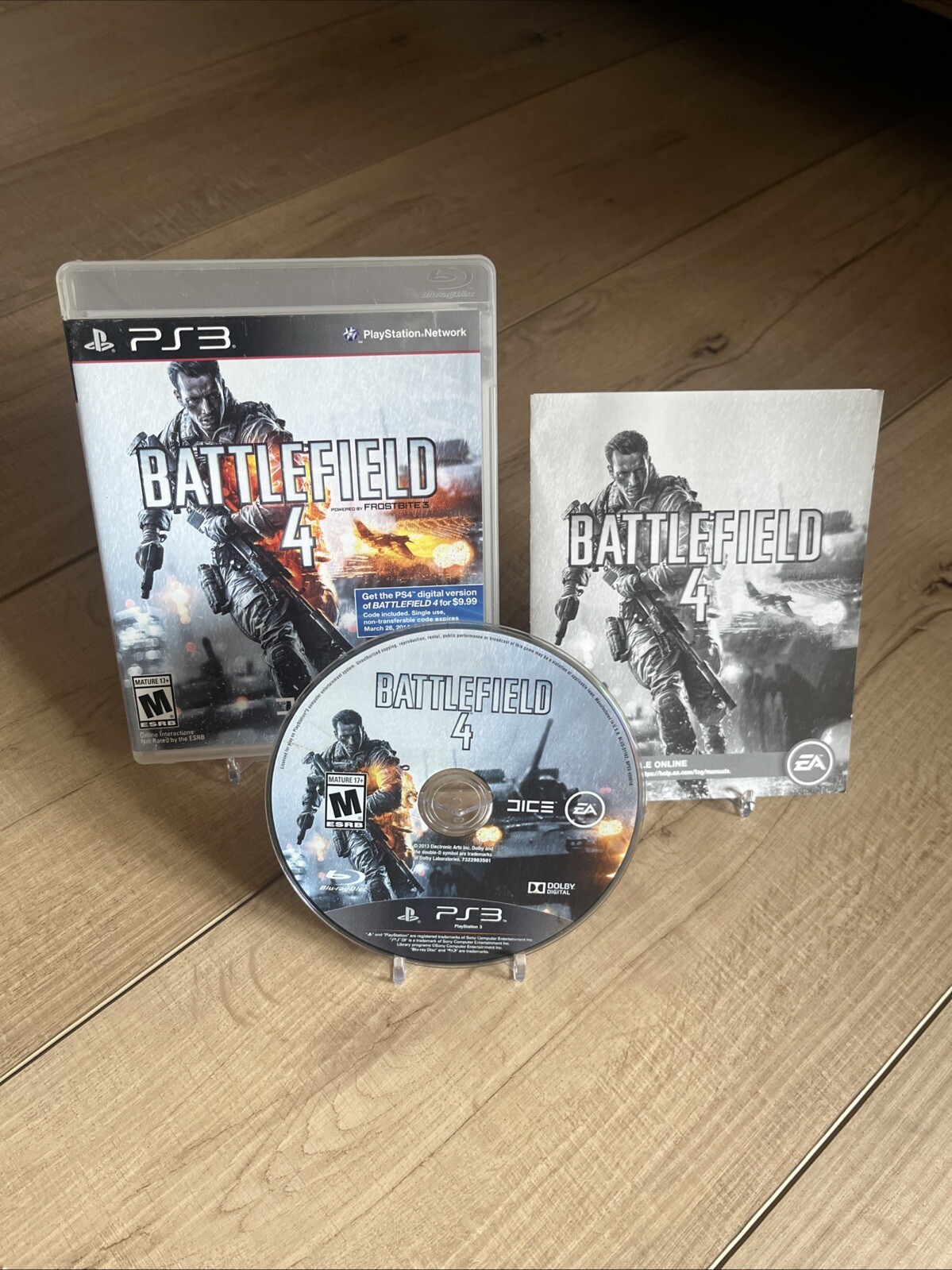 Battlefield 4 (Sony PlayStation 3, 2013) Complete with Manual CIB