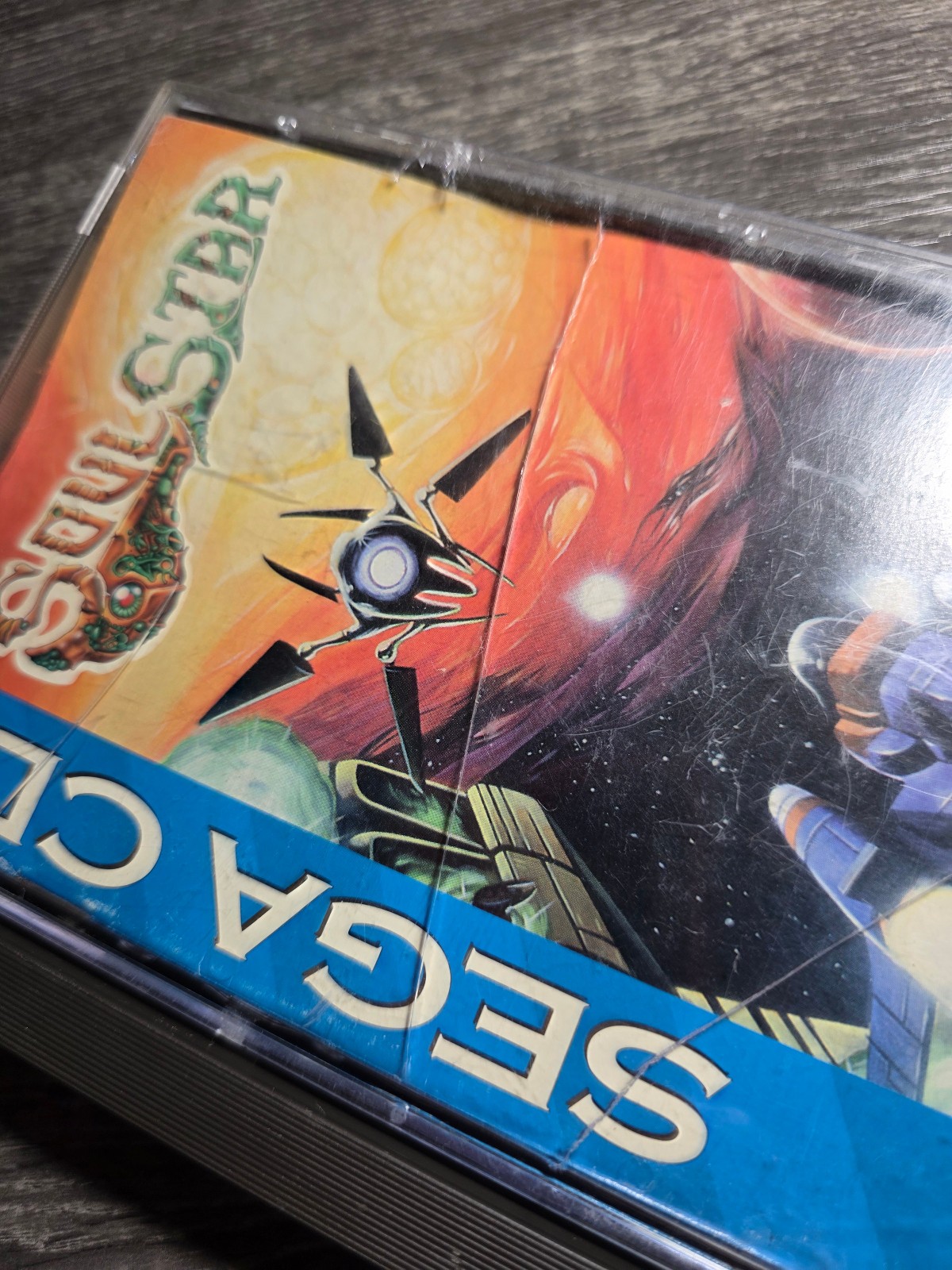 Soul Star (SEGA CD, 1994) Complete W/ Manual CIB TESTED (Cracked Case)