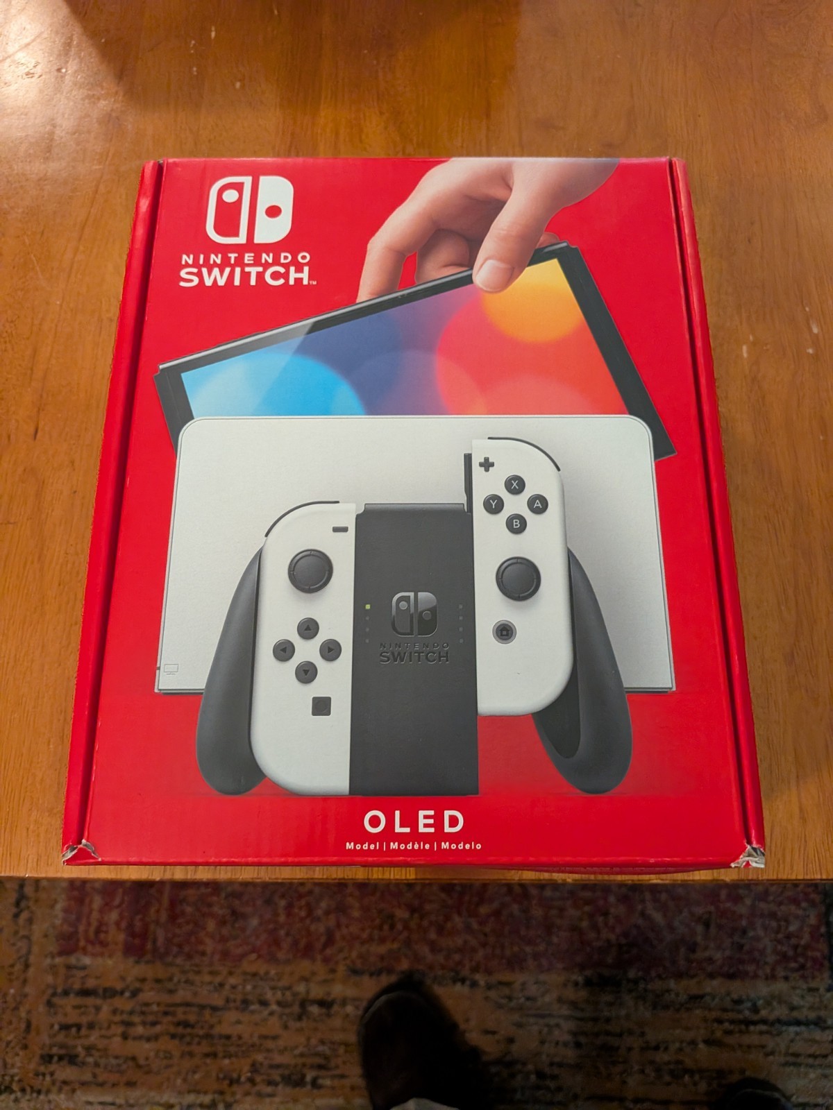 Nintendo Switch OLED Model HEG-001 Handheld Console 64GB COMPLETE W/DOCK & BOX