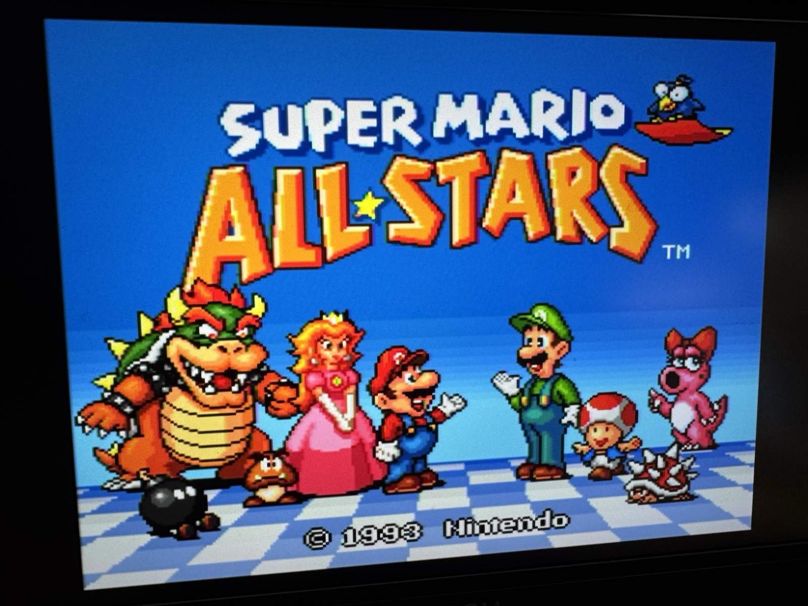 AUTHENTIC! Super Mario All Stars – GAME ONLY – SUPER NINTENDO SNES