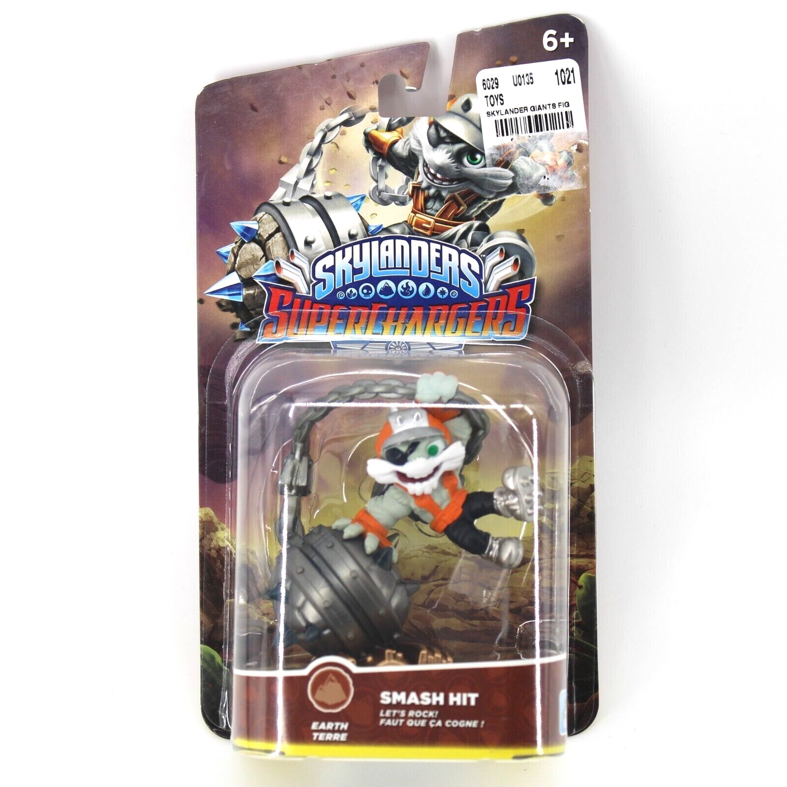 Skylanders SuperChargers Smash Hit Earth Toys to Life Figure – NEW/SEALED