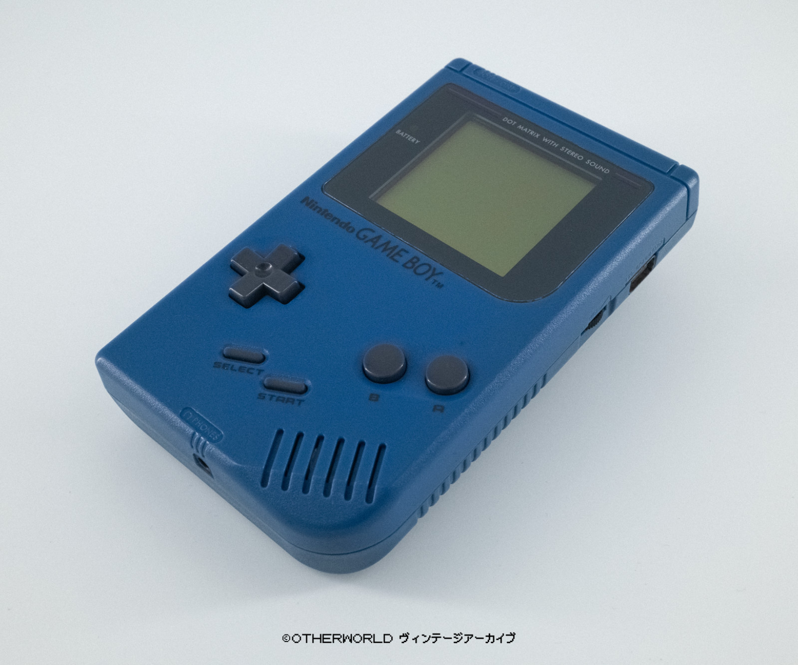 ☆NINTENDO GAME BOY PLAY IT LOUD BLUE DMG-001 RARE JAPANESE & EUROPEAN EXCLUSIVE☆