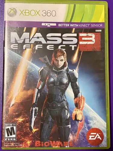 Mass Effect 3 – Microsoft Xbox 360 – Complete Game & Case