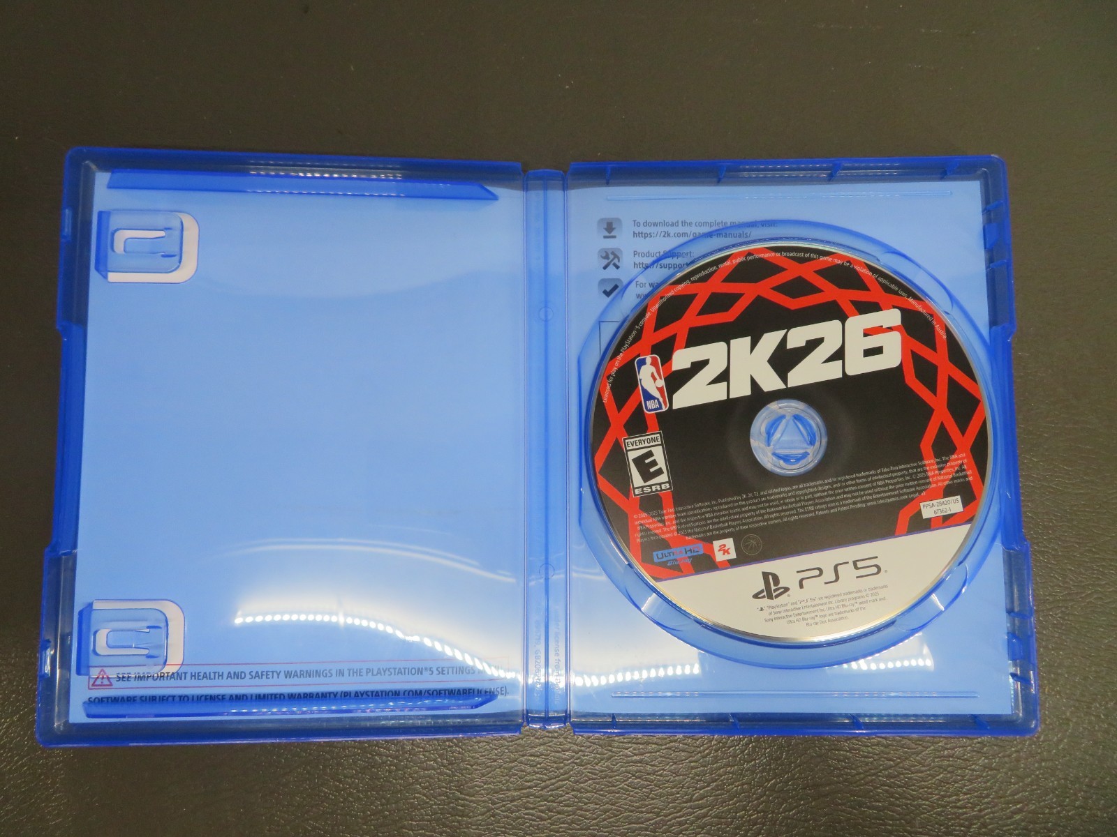 NBA 2K26 For Sony Playstation 5 PS5 – Preowned **