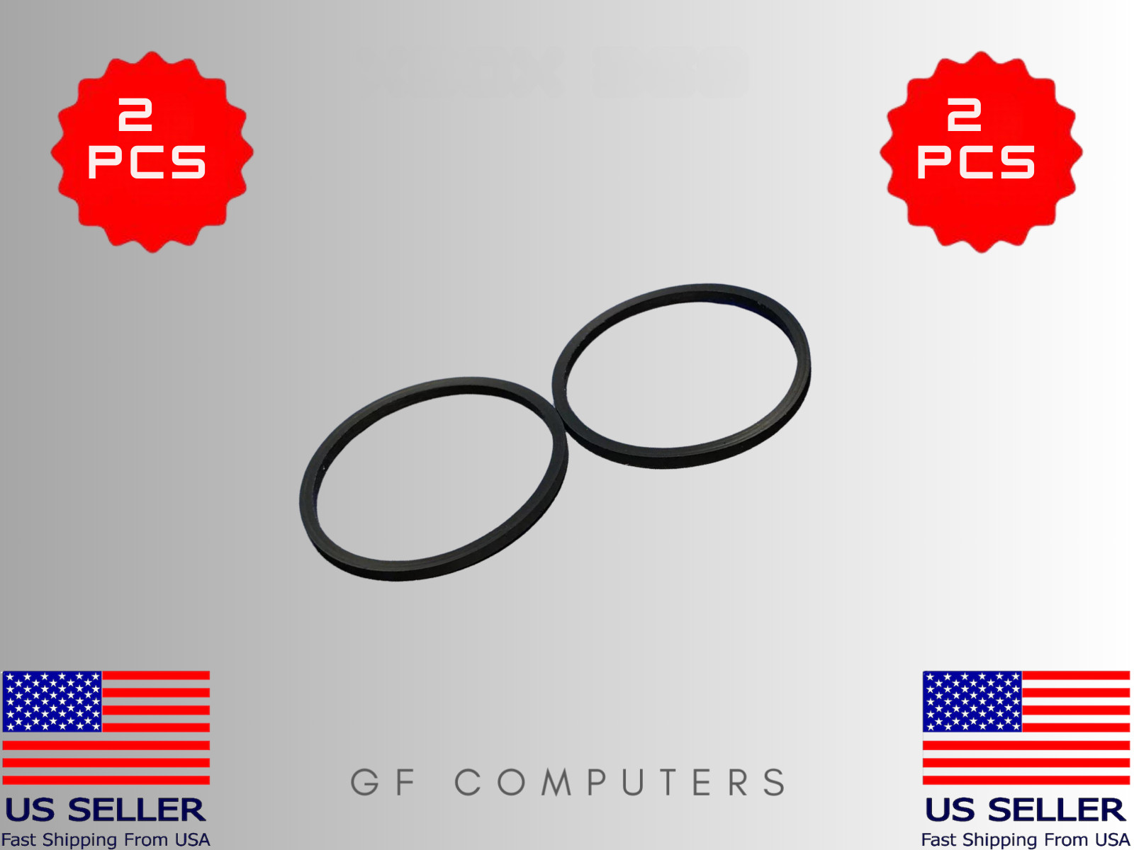 2 pcs Replacement Belt Repair Part for Samsung SDG-605 Original Xbox DVD Drive