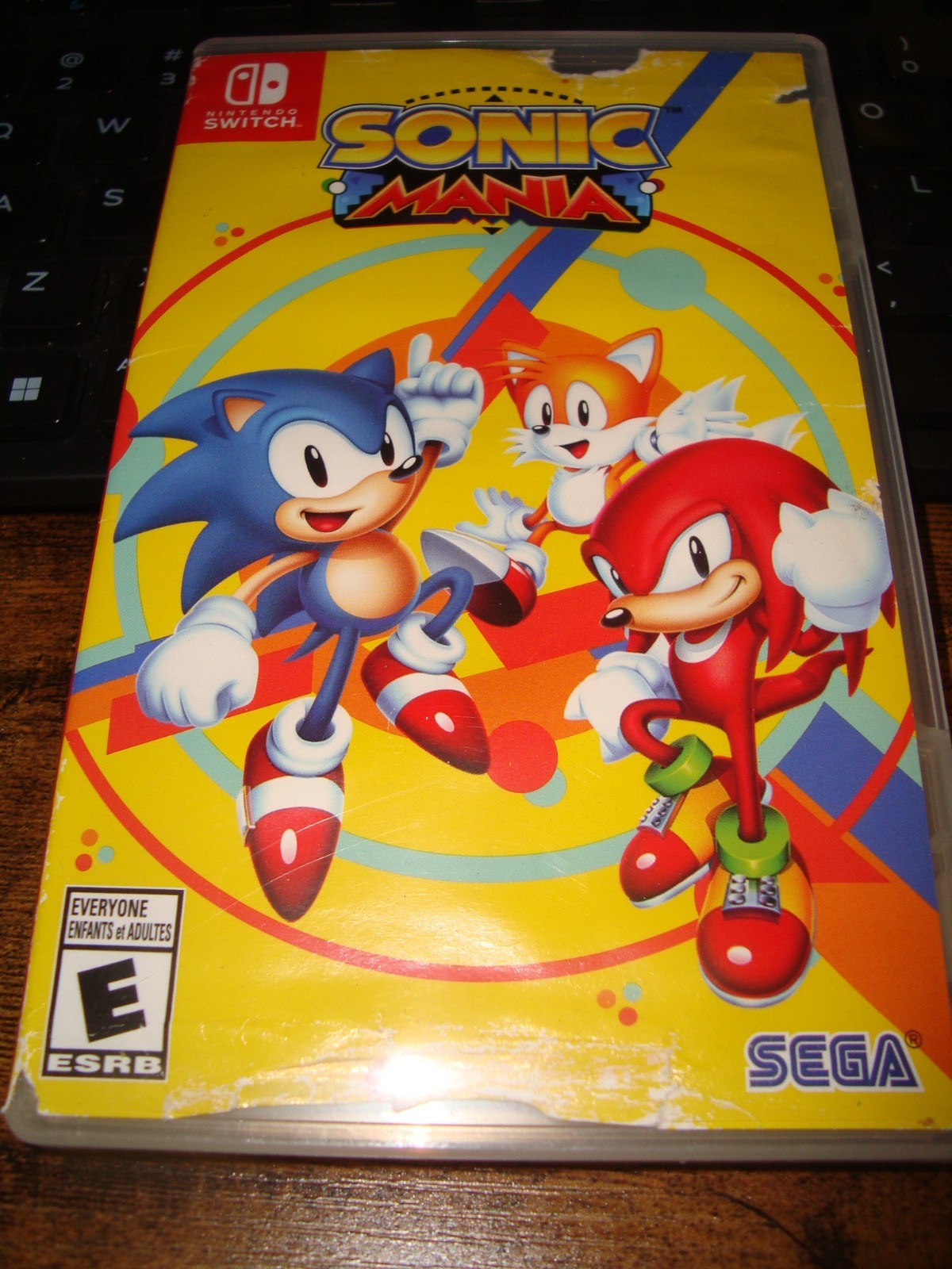 Sonic Mania – Nintendo Switch Game – Cartridge Like Ne*! Fast Shipping!