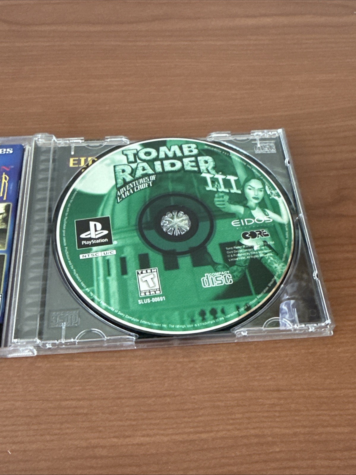 Tomb Raider III 3 PlayStation 1 PS1 Black Label Complete CIB Tested