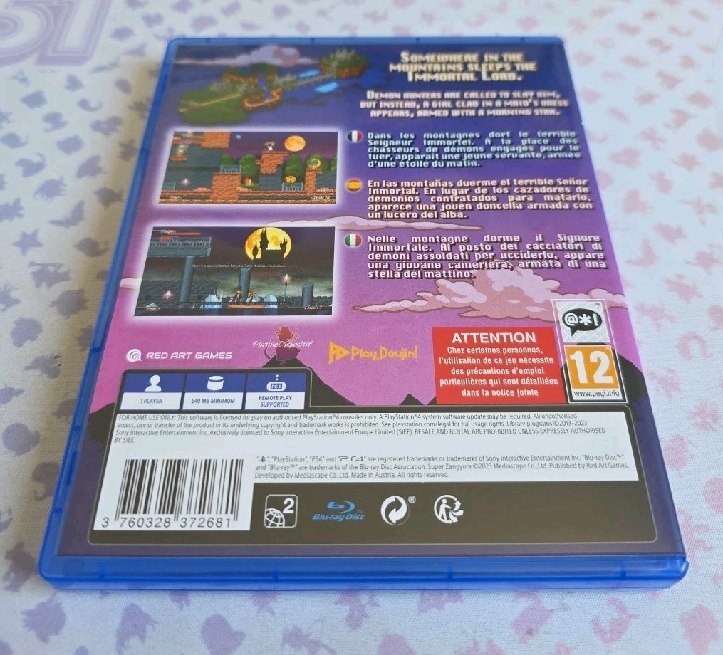 Super Zangyura (PS4) – RARE & Out of Print – SHIPS TODAY!