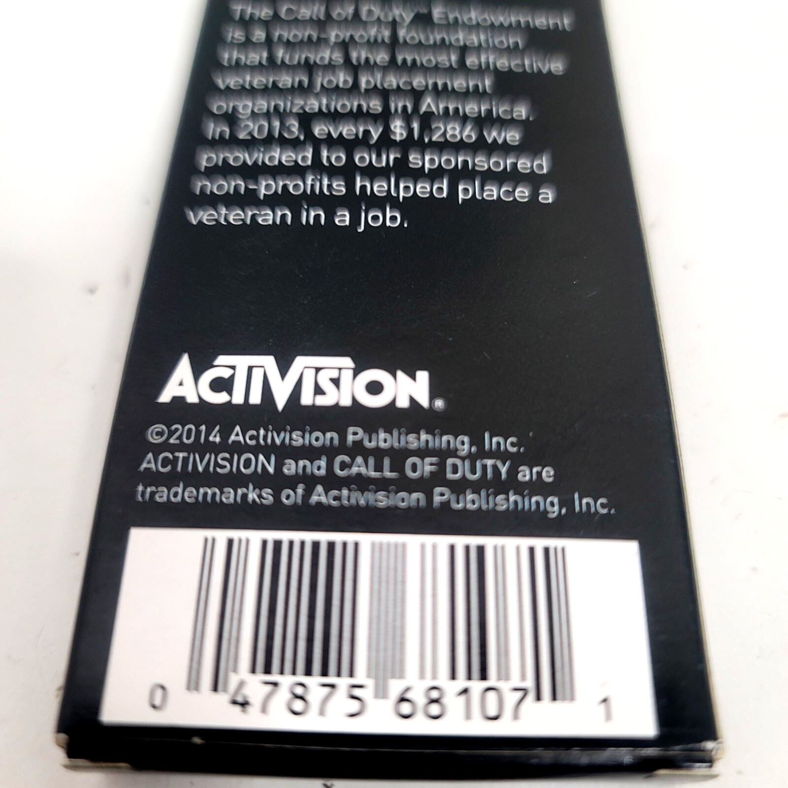 Call Of Duty Endowment Advanced Warfare Limited Edition Dog Tag Necklace New