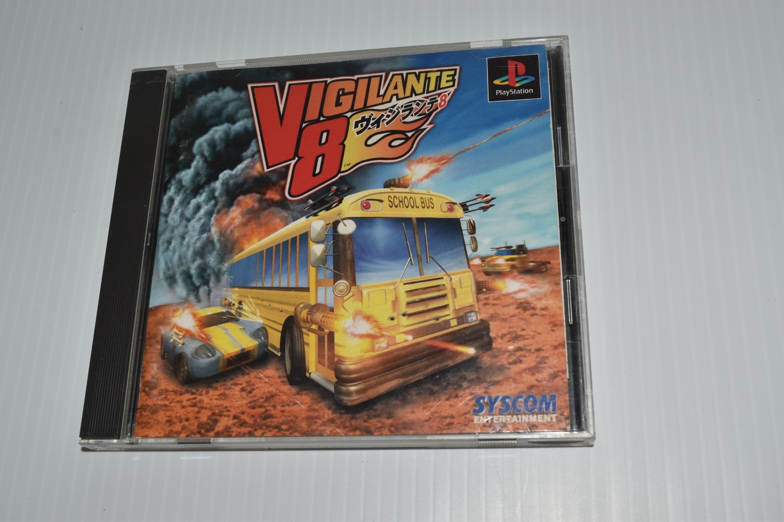 VIGILANTE 8 PLAYSTATION PS1 NTSC-J -JAPANESE (XJN59)