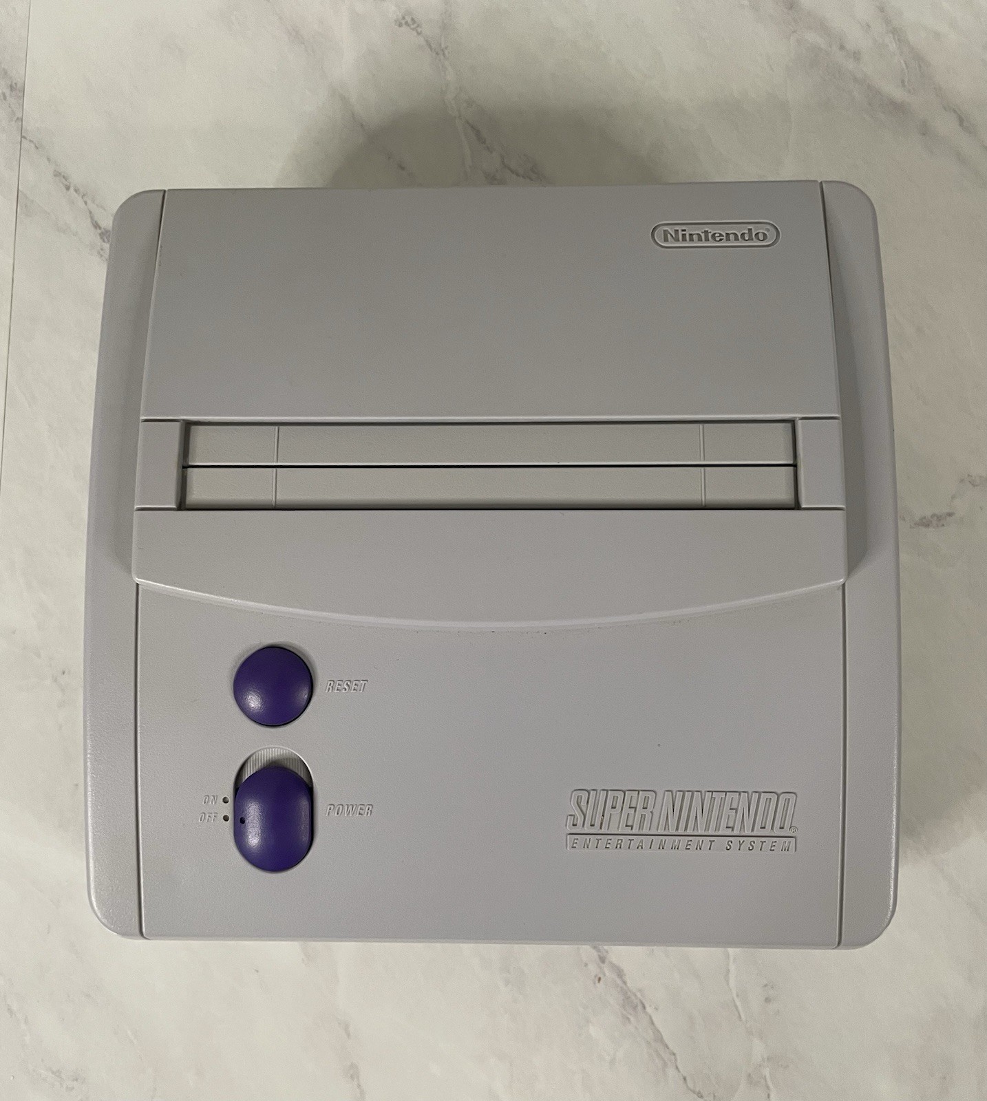 Nintendo SNES Super Nintendo Console SNS-001. Super Mario World And All Cables