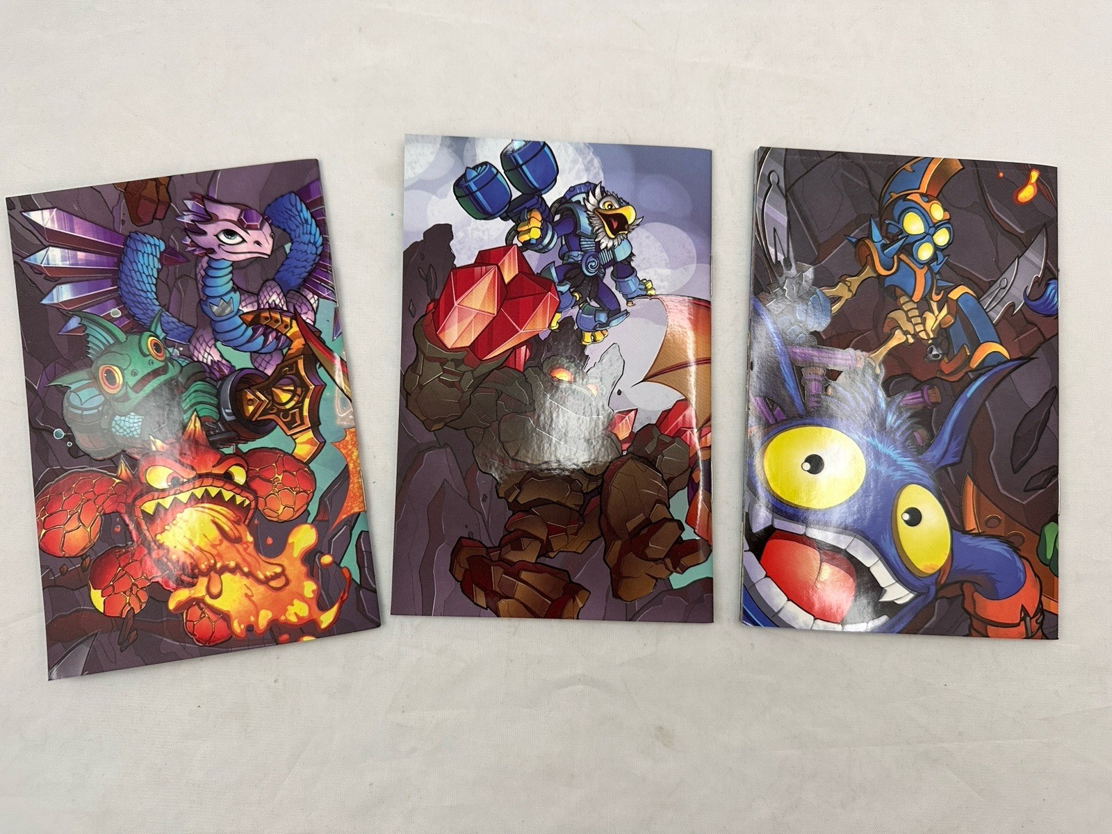 Skylanders Micro Comic Lot of 3 Books Mini But Mighty, Forgetting Flynn