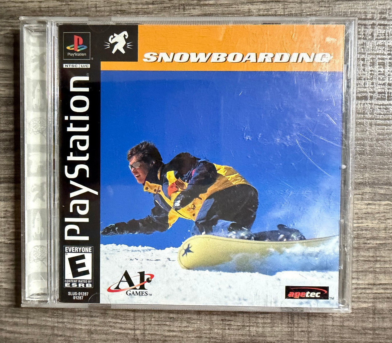 Snowboarding – Sony Playstation 1 PS1 – A1 Games – Acceptable Condition
