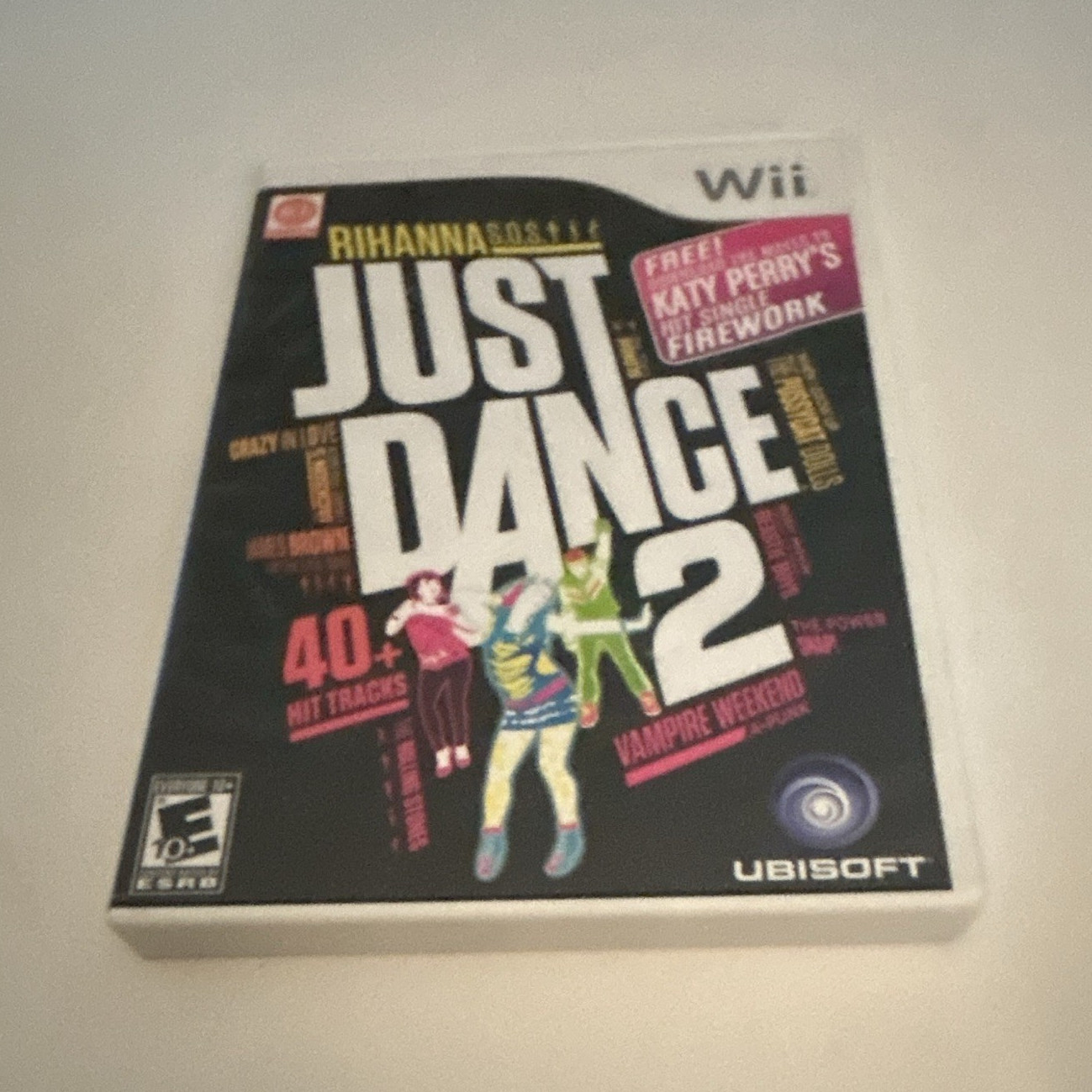 Just Dance 2 Nintendo Wii Manual Included E10+ Ubisoft Music & Dance Series