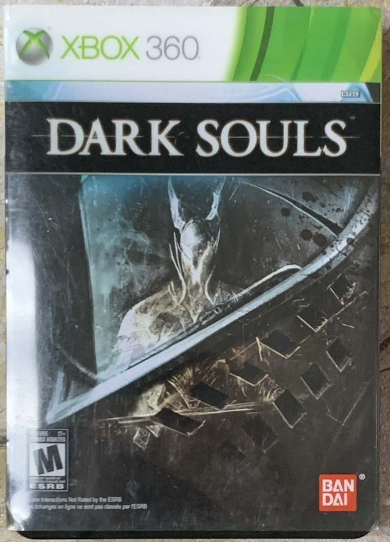 Dark Souls Limited Edition Steelbook & Artbook – Microsoft Xbox 360