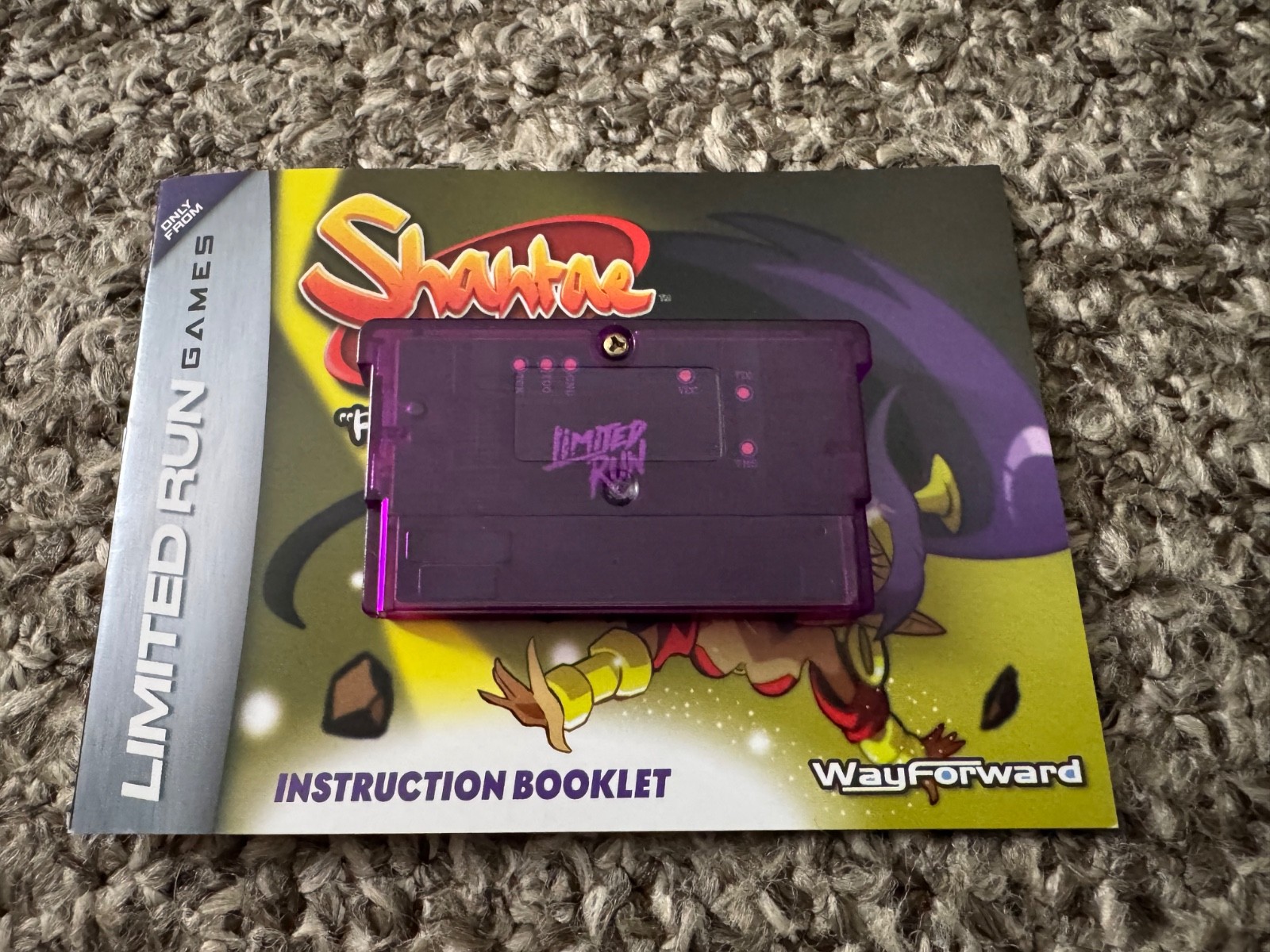 Nintendo GameBoy Advance Game Boxes & Papers/Shantae Game Included LOT of 3