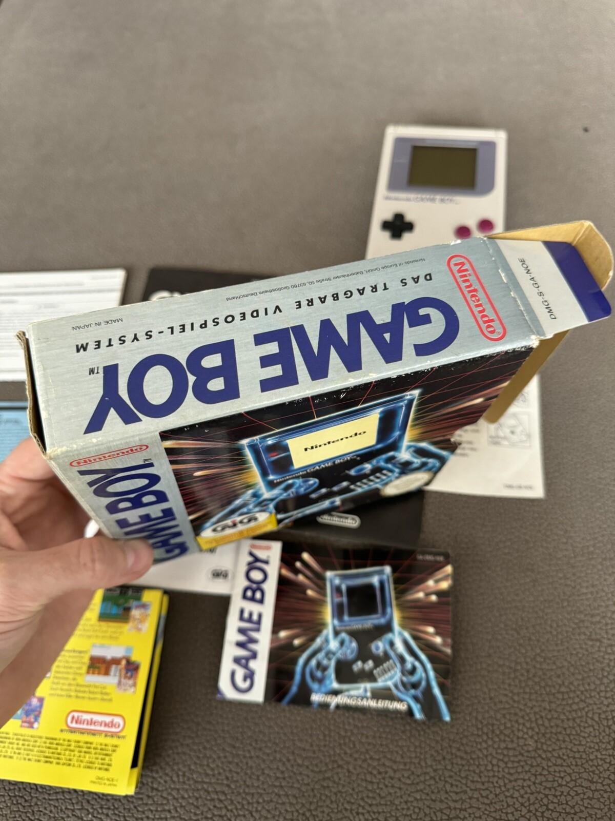 NINTENDO GAME BOY CLASSIC 1989 – 1a EDIZIONE! – GIG ITALIA IMPORT GER – COMPLETO