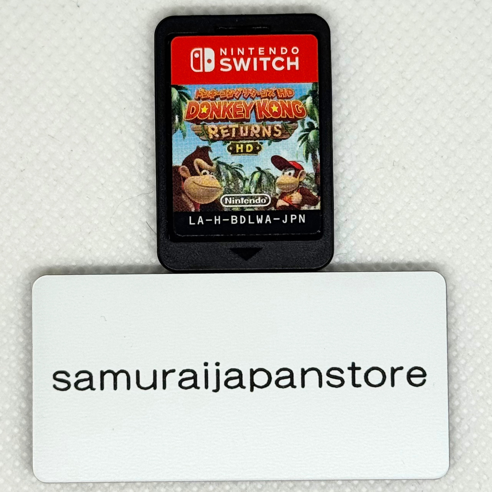 Nintendo Switch Donkey Kong Country Returns HD Used Tested with Case