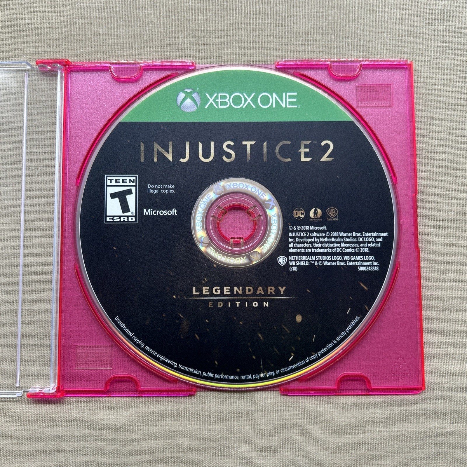 Injustice 2 – Legendary Edition (Microsoft Xbox One 2018) DC Superhero Fighting