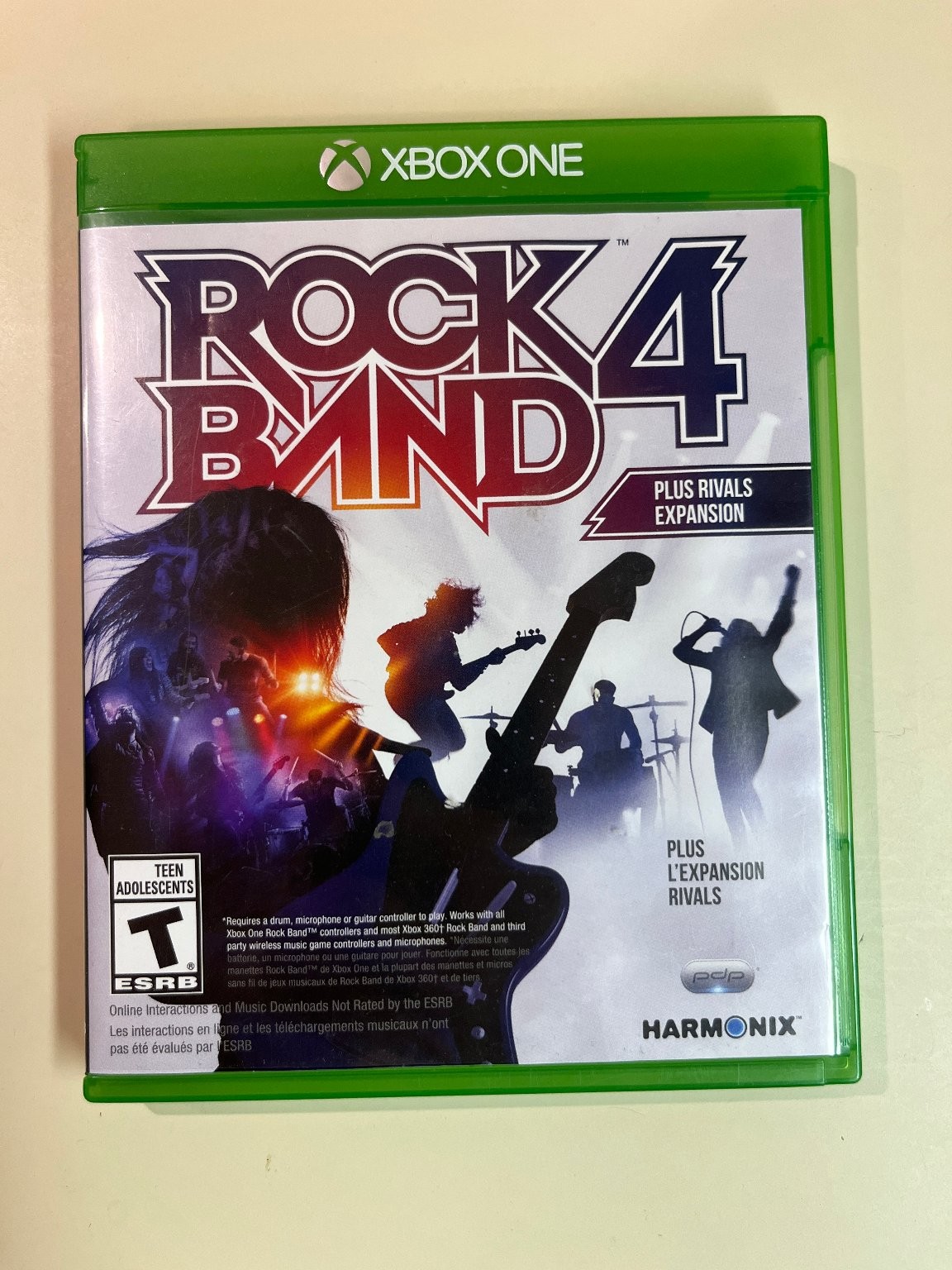Rock Band 4 Xbox One Video Game Only, Used/Expired Code, READ