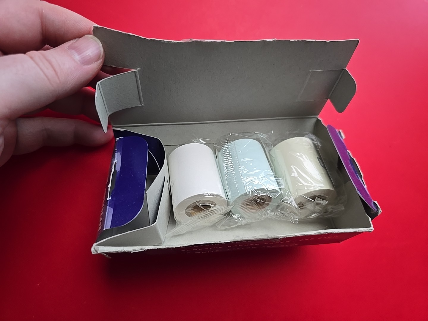 Nintendo Game Boy Printer Paper 3 Factory Sealed Rolls In Original Box 1998