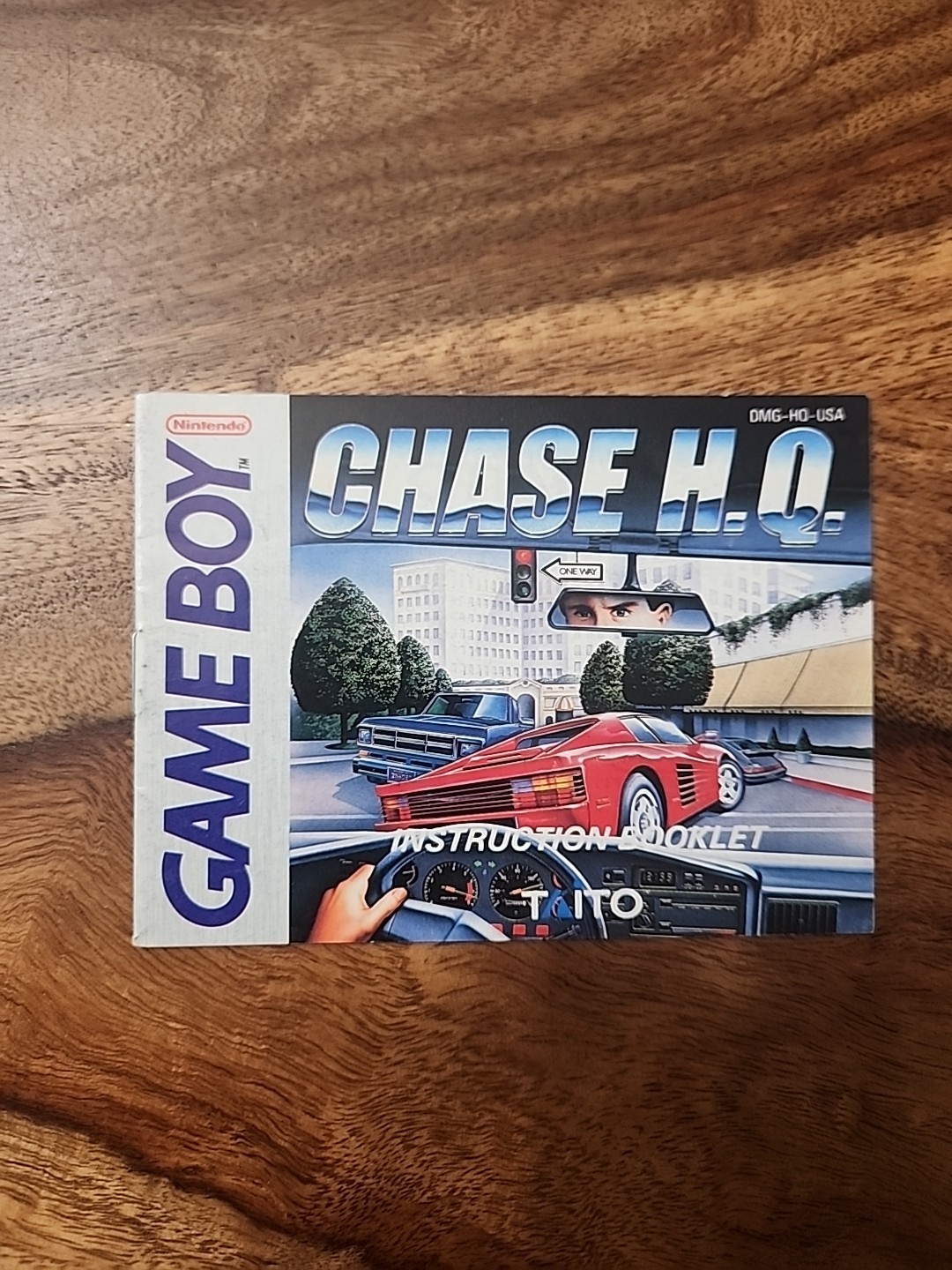 Chase HQ (Nintendo Game Boy, 1990) Manual