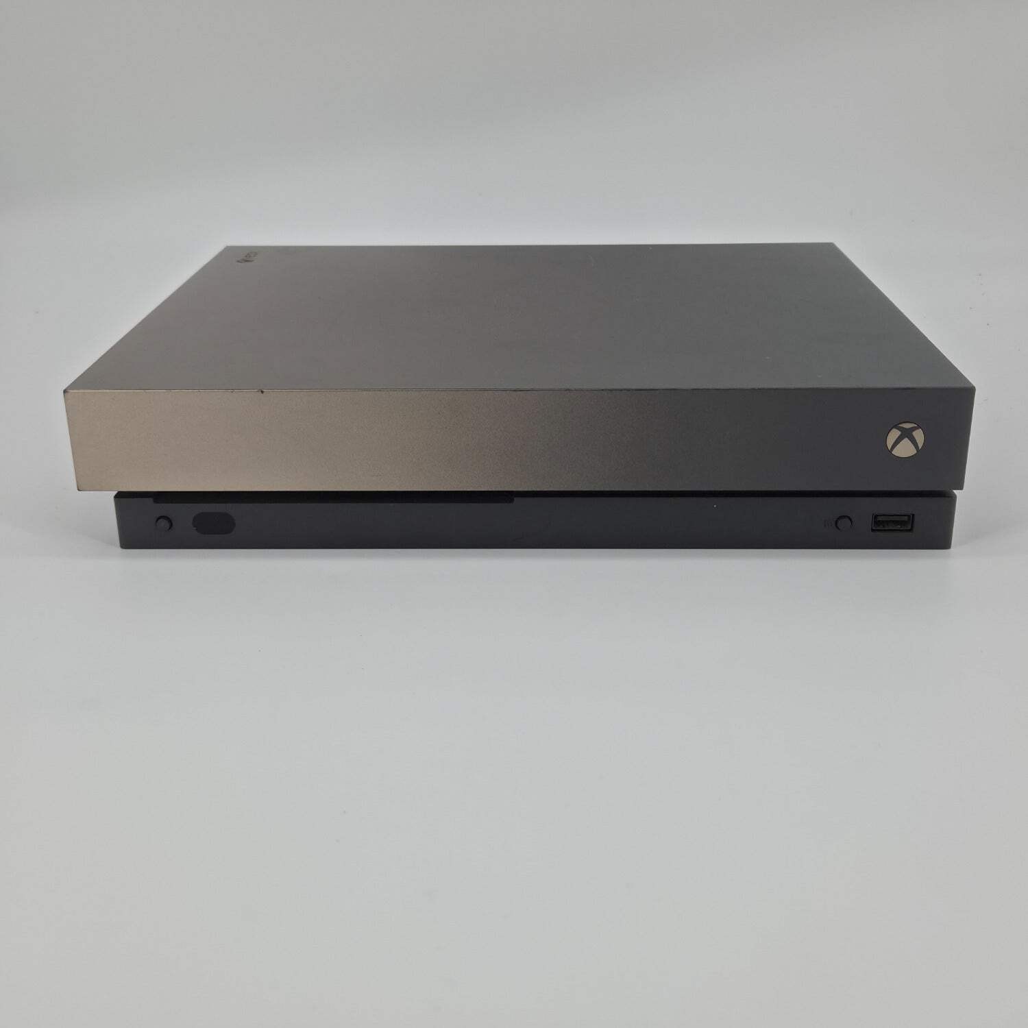 Microsoft Xbox One S 500GB Console Gaming System Only Gold Rush Special Edition