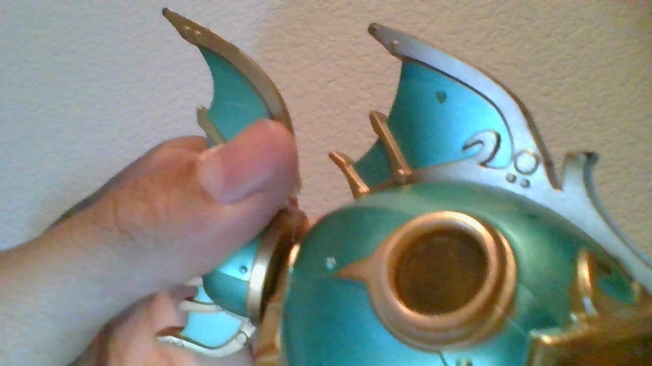 Skylanders Activision Reef Ripper SuperCharger 2015 Needs Cleaning Works Tested