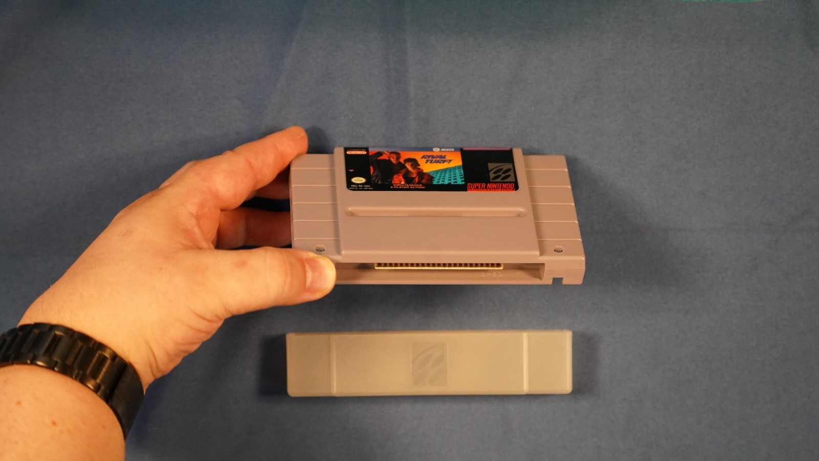 Rival Turf! | SNES | CIB | Box | Manual | Very Good | Cartridge : Tested Good