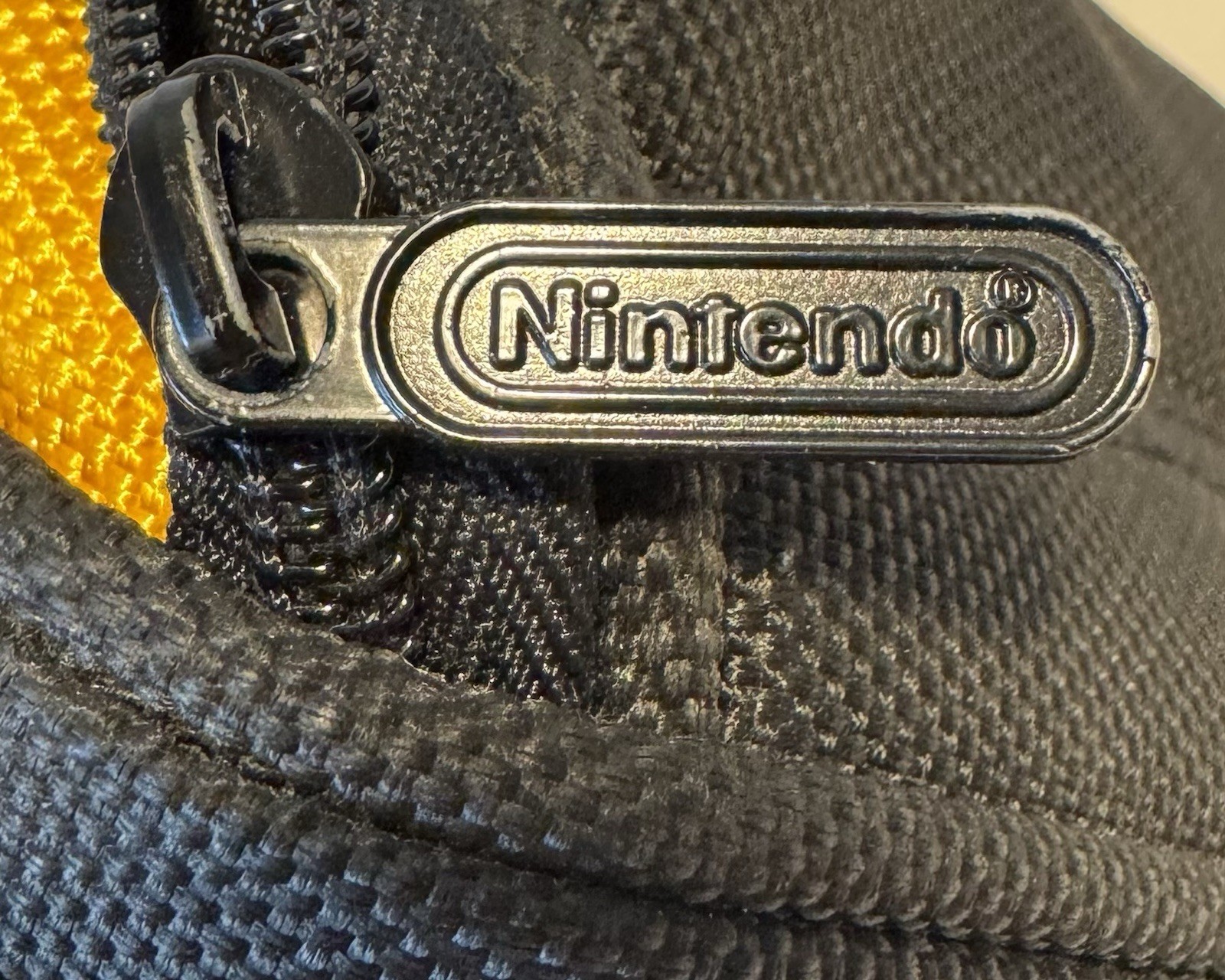 Nintendo Gameboy Advance SP GBA Yellow Carrying Case Mini Backpack Travel Bag