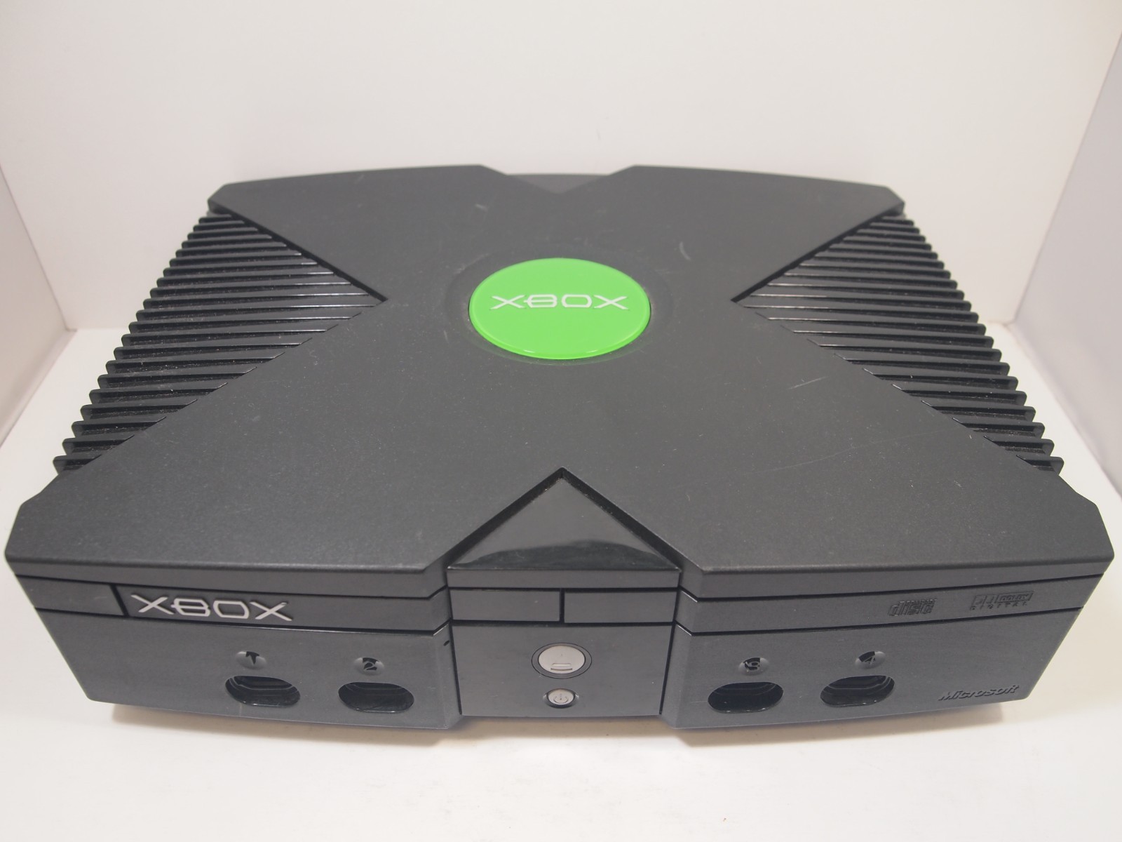 Original Xbox Black Console Only For Parts or Repair