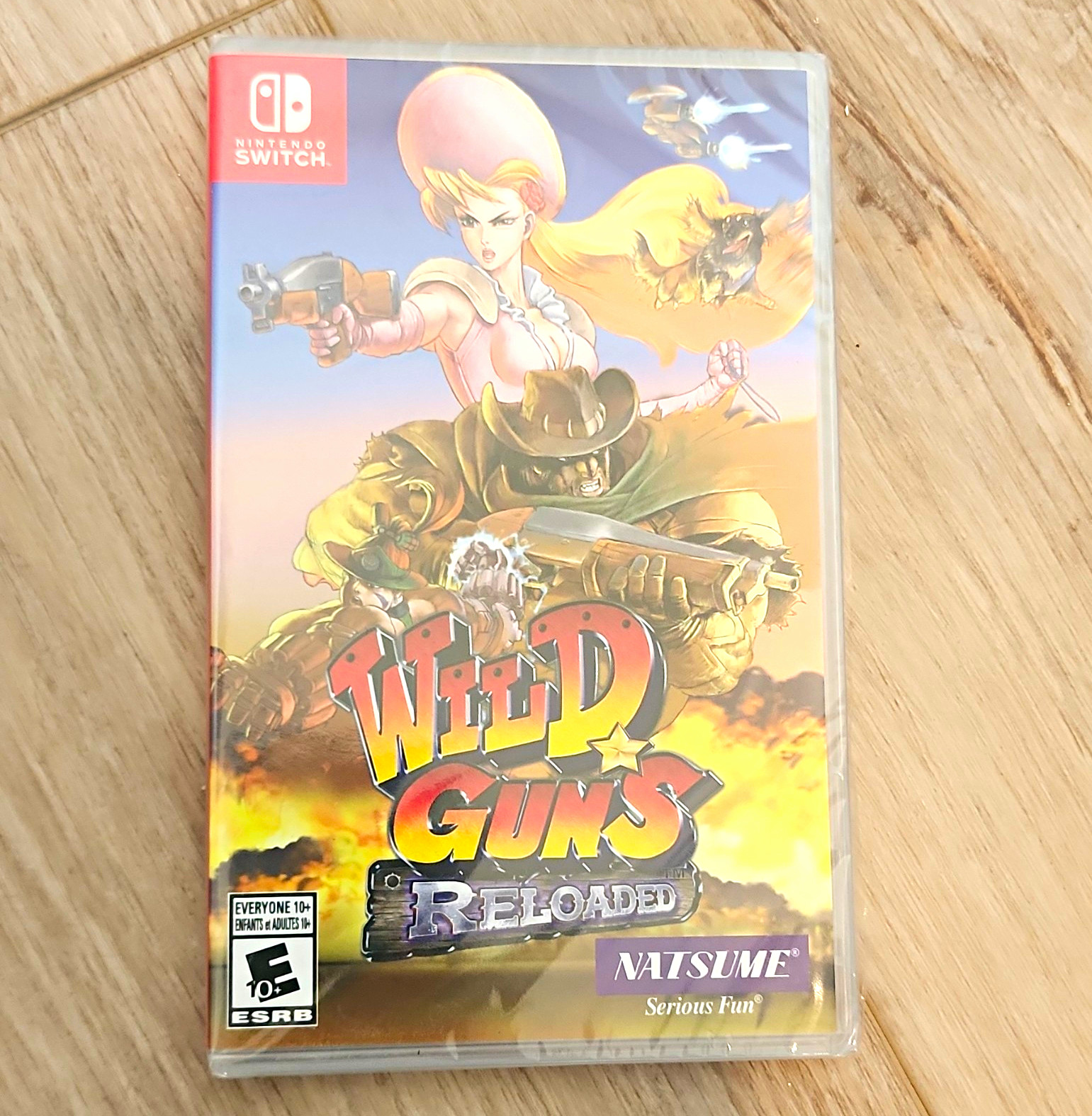 Natsume Wild Guns Reloaded Nintendo Switch Shooter Multiplayer Online E10+