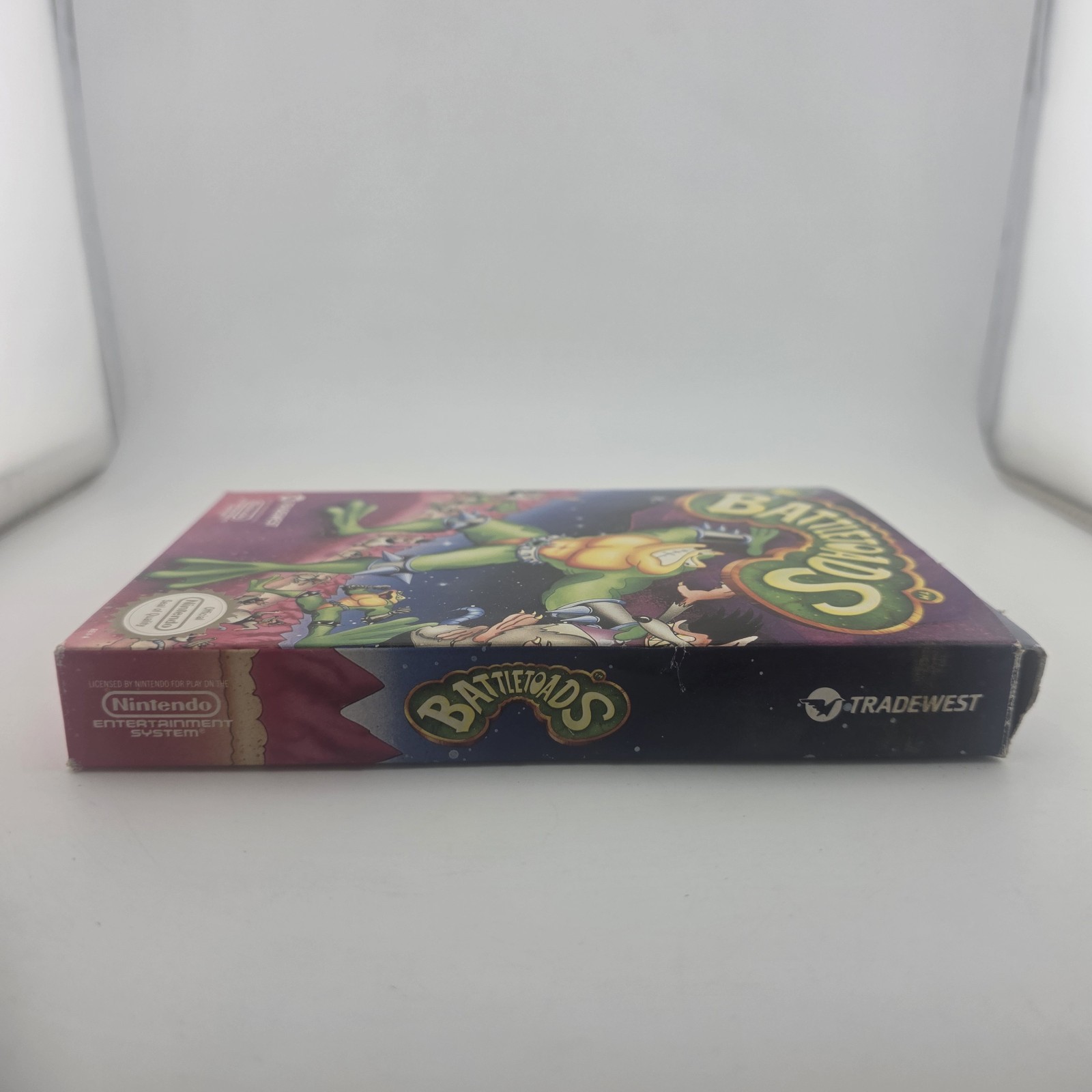 Battletoads NES Nintendo 1991 Oval SOQ REV-A Box – Box Only (No Game)