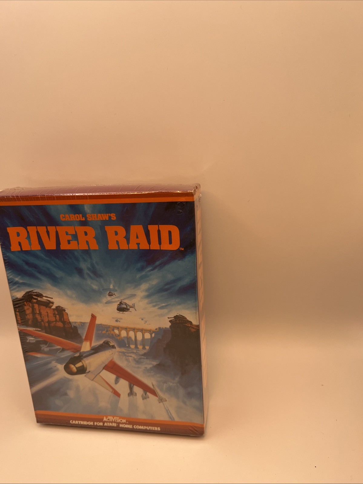Carol Shaw’s River Raid Activision for the Atari Cartridge & Box!