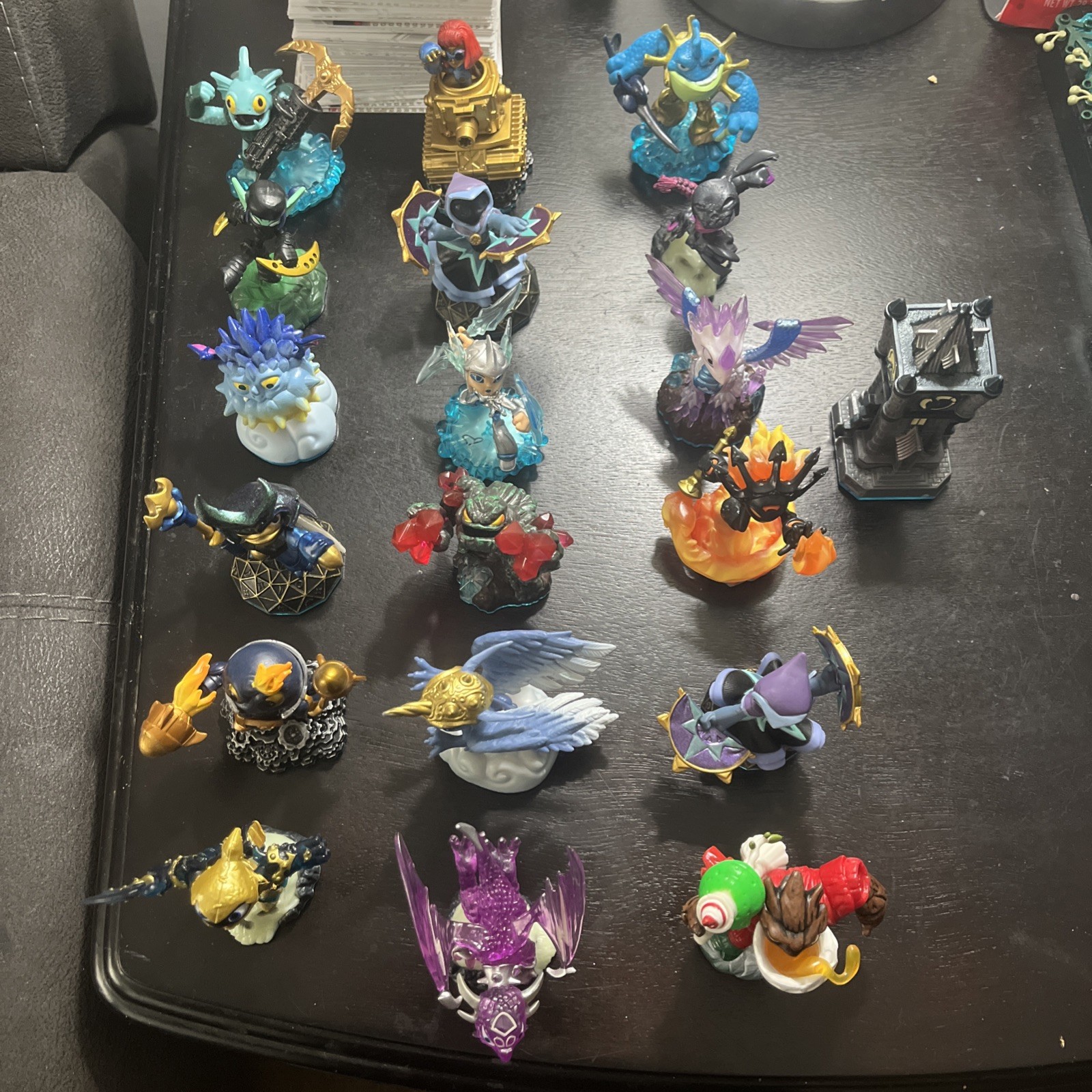 2013 Skylanders Swap Force MEGA LOT OF 19 Figures WITH CARDS RARE (see descr.)