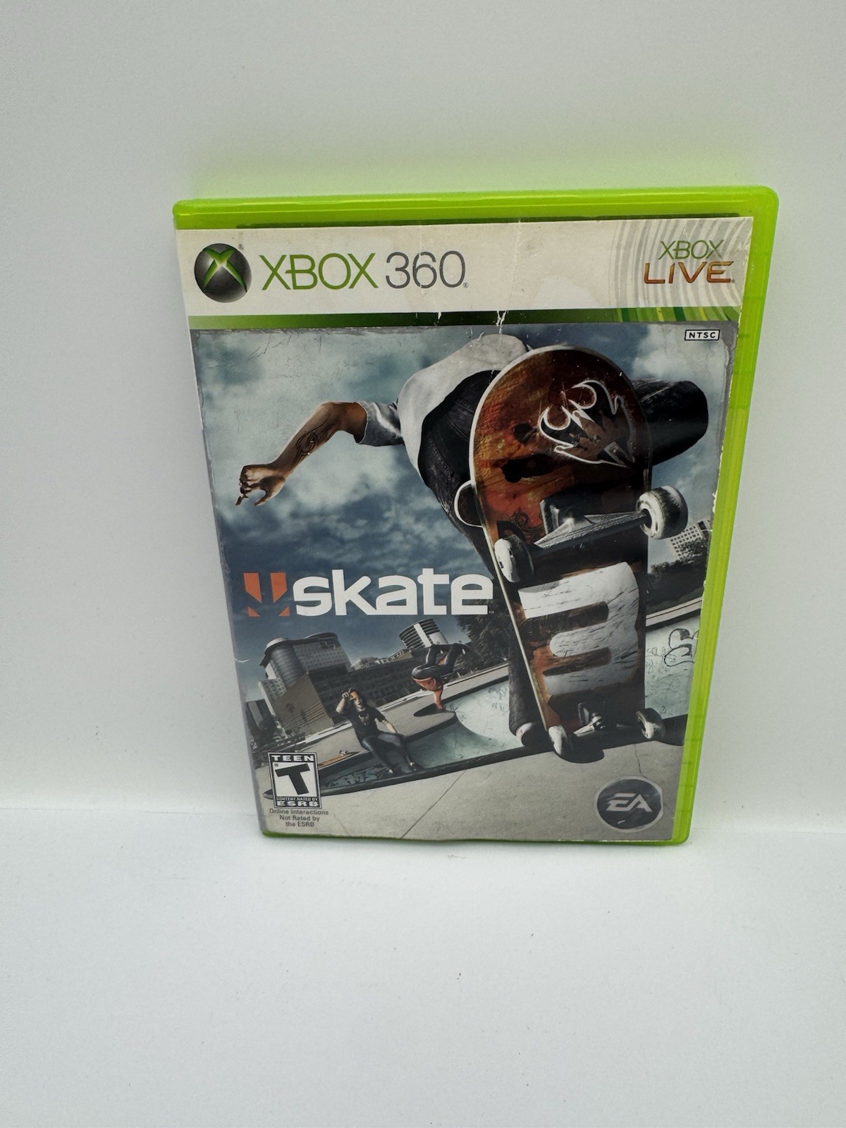 Electronic Arts Skate 3 Xbox 360 Teen 2010 Skateboarding Untested/ Free Return