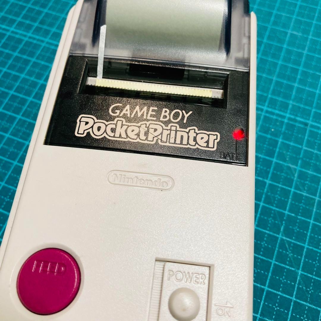 Nintendo GameBoy Pocket Printer Pocket Camera Clear Purple Working Used