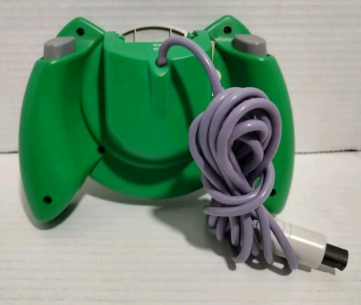 Sega Dreamcast Astropad Controller Green by Performance And Memory Card