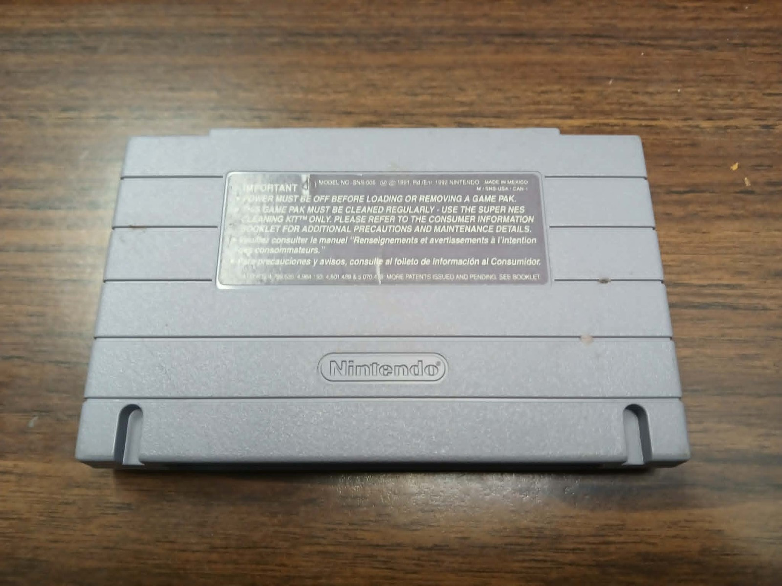 Vintage SNESEarthbound cartridge only, test/works