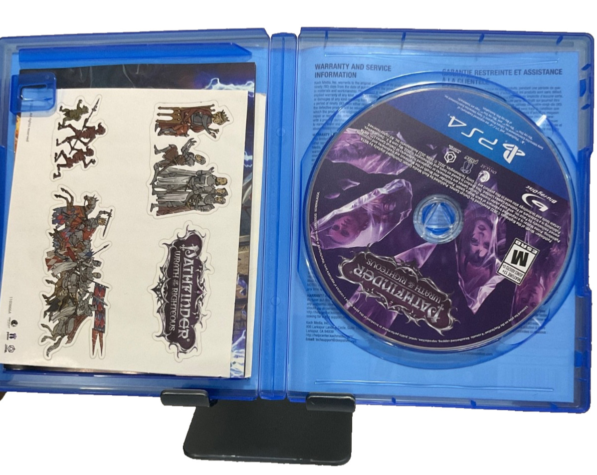 Pathfinder Wrath Of The Righteous – Limited Edition CIB Stickers Included RARE