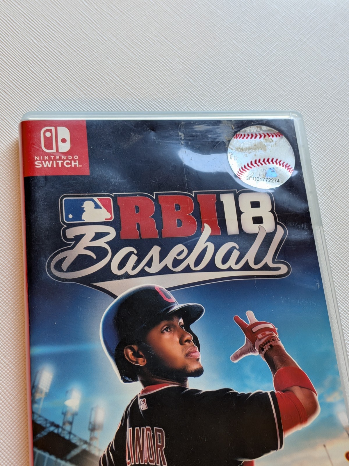 R.B.I. Baseball 18 (Nintendo Switch, 2018) RBI – Bends on artwork – Tested