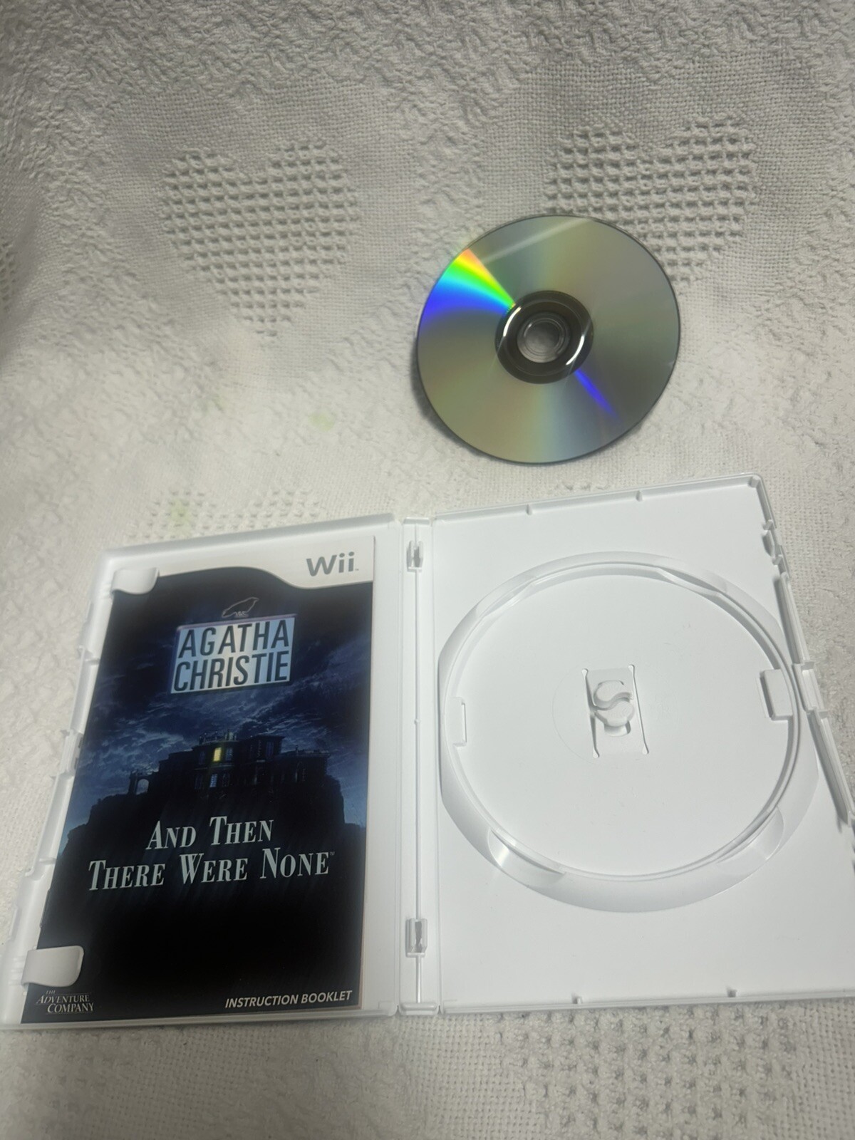 Agatha Christie: And Then There Were None (Nintendo Wii, 2008) Manual