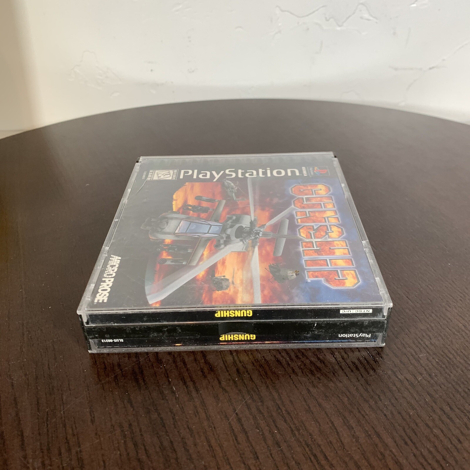 PlayStation Gunship Complete with Manual Micro Prose Vintage 1996